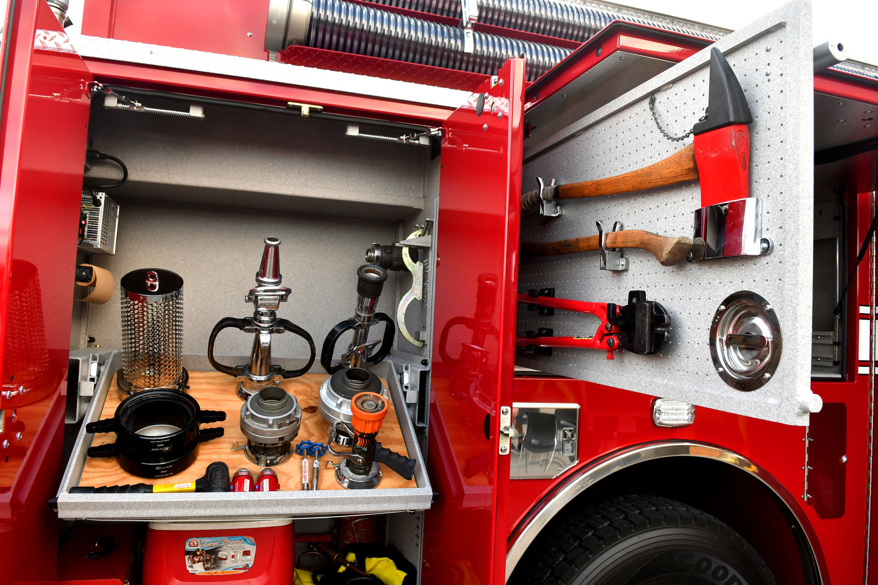 Silvis Fire Department new Pierce Enforcer Pumper
